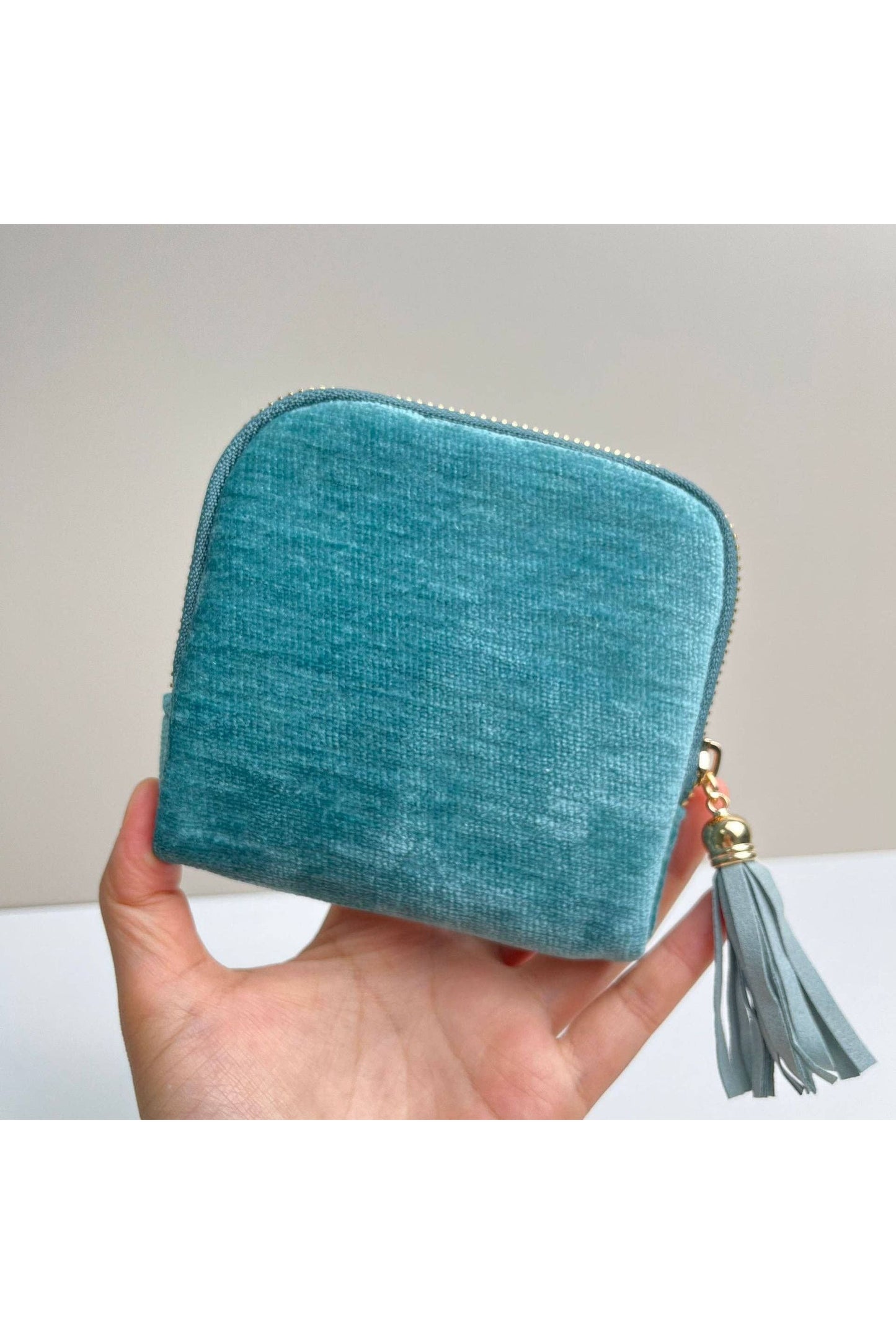 Fringe Zipper Jewelry Organizer