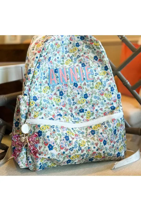 Confetti Bow Keychain