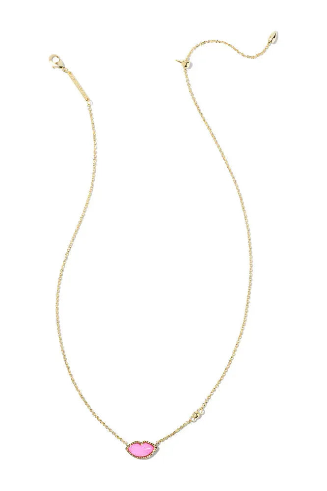 Lips Pendant Necklace