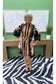 Grier Abstract Print Dress