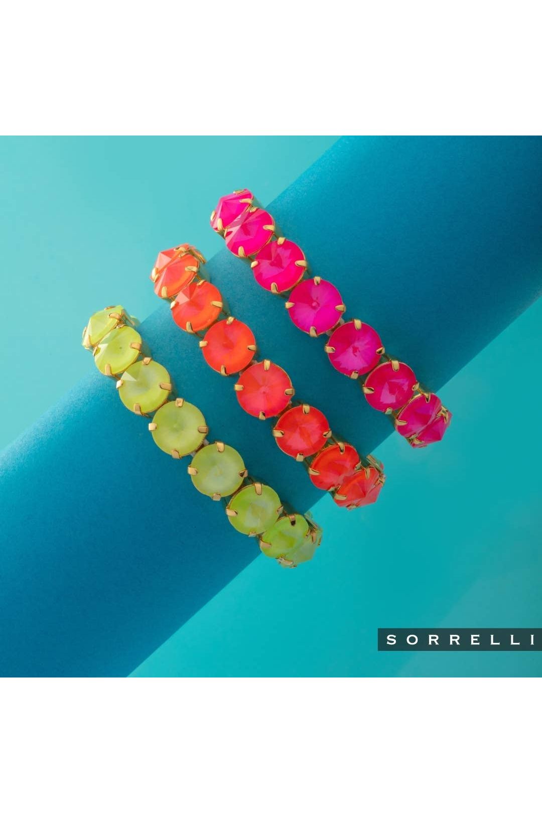 London Stretch Bracelet Pink