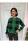 Pine Plaid Sweater