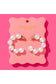 Megan Medium Pearl Hoops