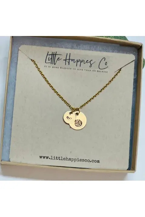 Little Happies Volleyball Necklace