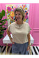 Solid Round Neck Blouse