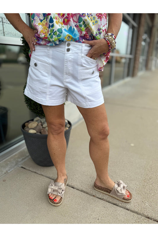 KFK Jane High Rise w/Pocket Detail
