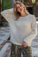 Caroline Open Stitch Sweater