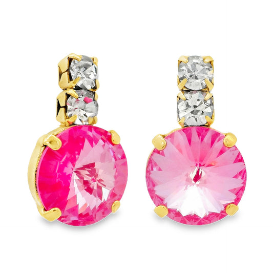 Tova Dee Earrings Ultra Fuchsia Moon
