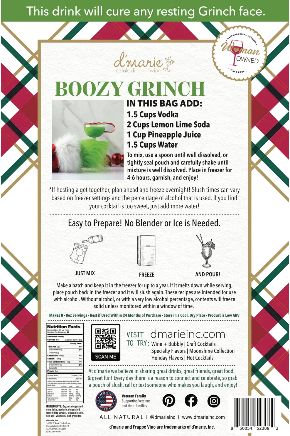 Holiday Cocktail Slushies