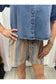 Cammie Multi-Color Striped Shorts