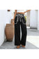 Black High Waist Wide Leg Pant