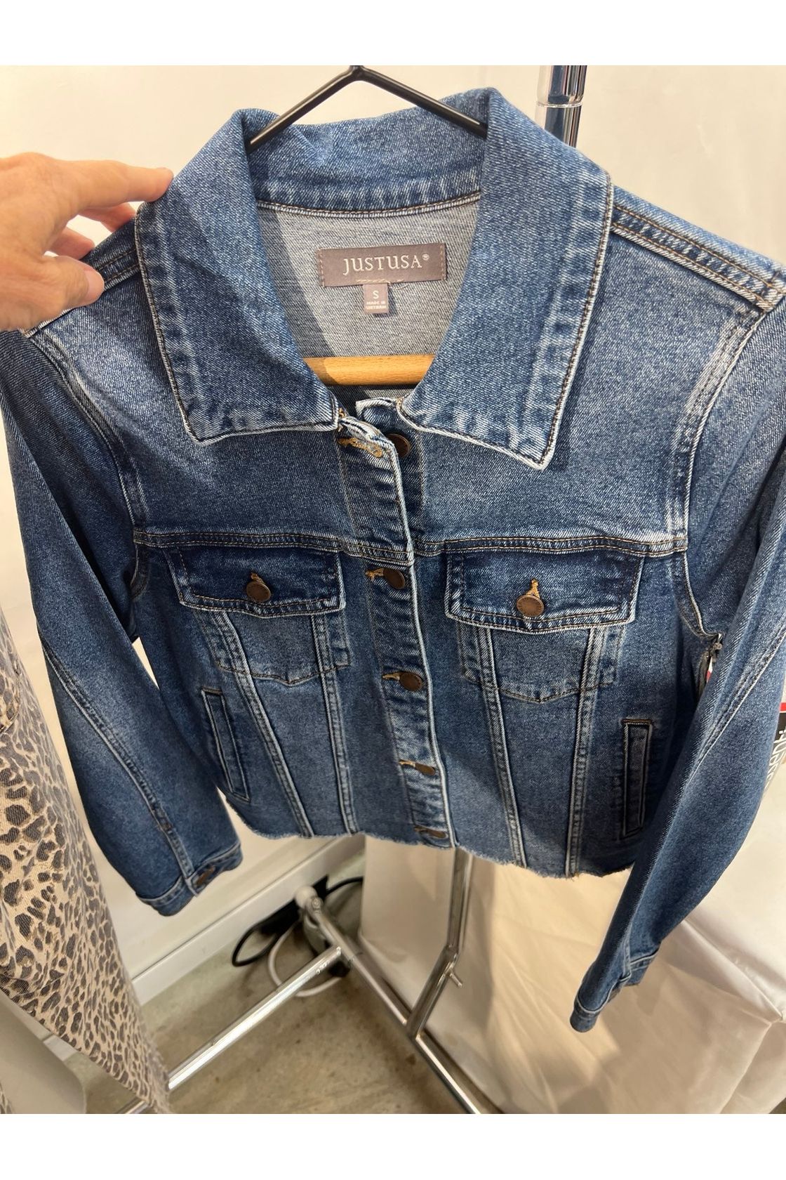 JBD Clean Jacket With Fray