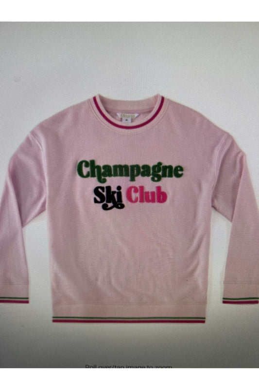 Champagne Ski Club Sweatshirt