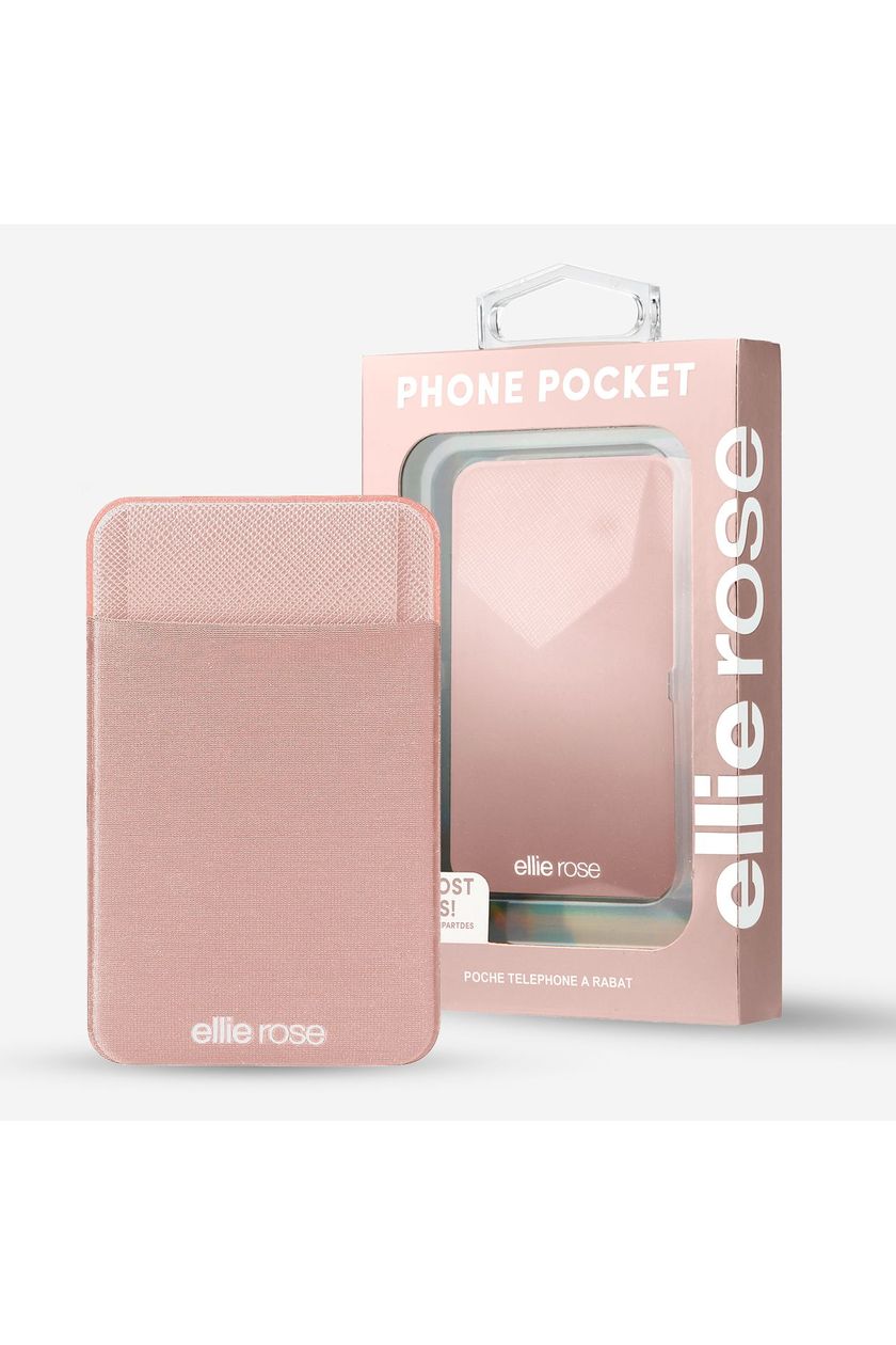 ELLIE ROSE Stick-On Phone Pocket