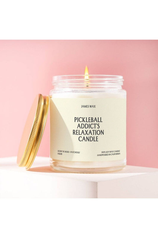 Pickleball Addicts Relaxation Candle