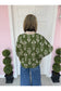 Heather Olive Dolman Sleeve Blouse