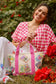 Mahjong Sail Hand-Beaded Small Boat Tote
