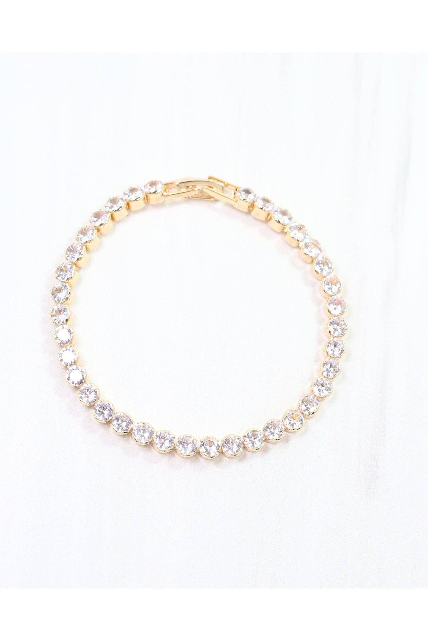 Denise CZ Bracelet Gold