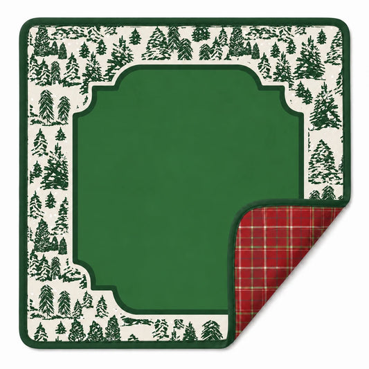 Vintage Twinkle Double Sided Holiday Mahjong Mat