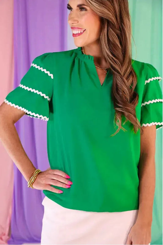 Carissa Ric Rac Top