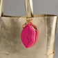 Kisses Zip Pouch Bag Charm
