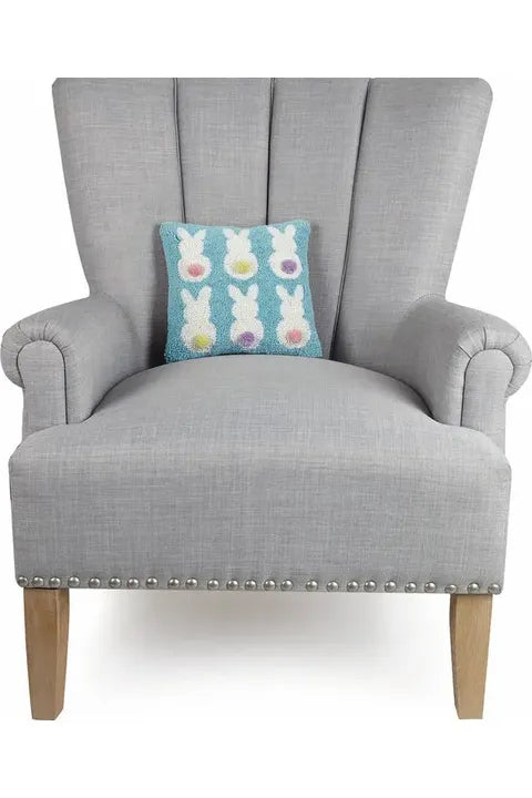 Bunny Backs Hook Pillow
