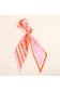 Twirl & Tie Sicily Stripes Scarf- Pink