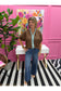 Christine Brown Dolman Sleeve Blouse (Copy)