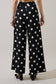 Randal Polka Dot Wide Leg Pants