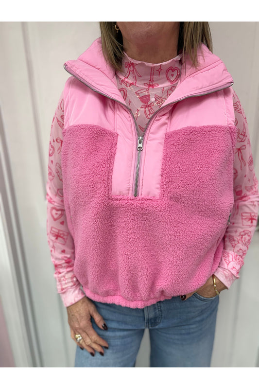 Pretty In Pink Vest