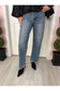 HR Vintage Rhinestone Straight Jeans