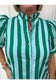 Dana Stripe Print Midi