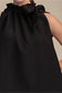 Ruffle Neck Tie Sleeveless Top
