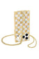 Gold Wheat Braid Chain Phone Crossbody