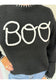 Black Boo Sweater