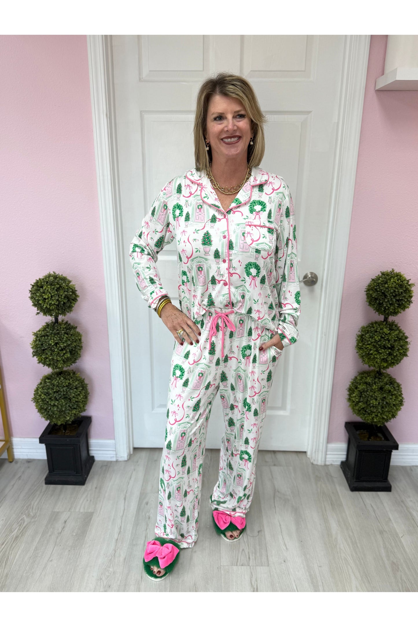Charlotte Trim The Tree PJS