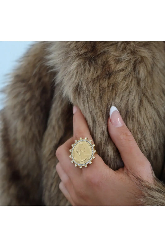 Bling Coin Ring