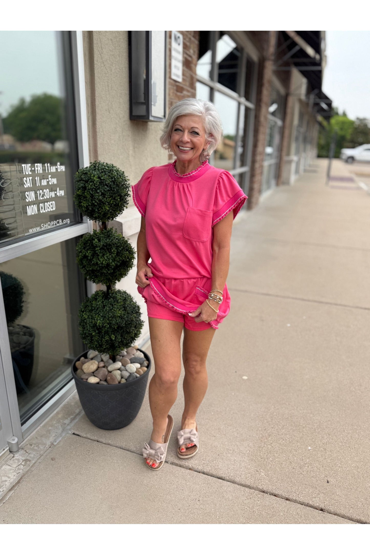 Perfectly Pink Skort Set