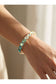 7 Inch Easton Emerald Cut Stretch Bracelet -Pastels