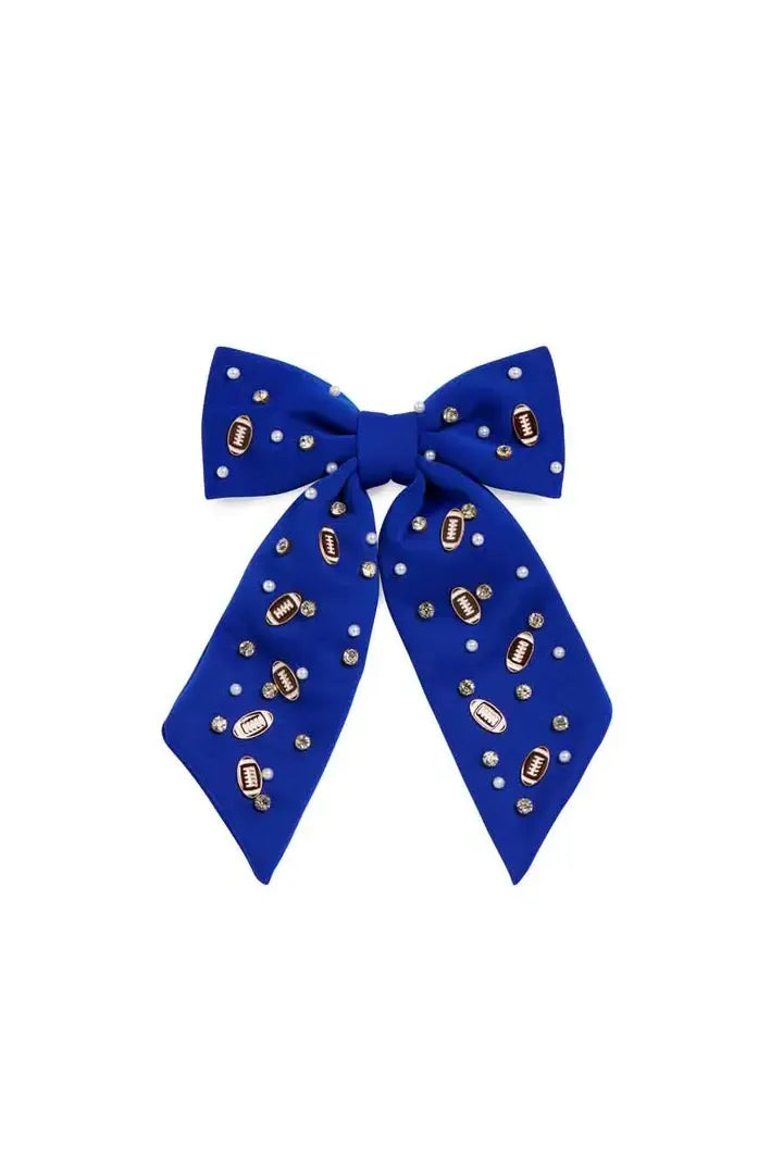 Game Day Charms Bow Clip