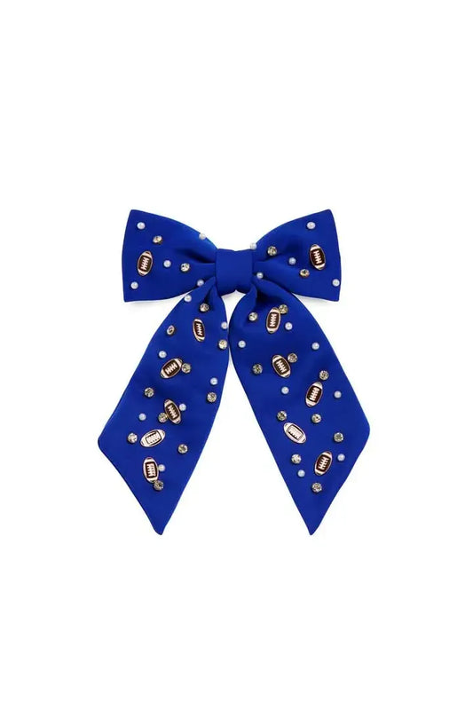 Game Day Charms Bow Clip