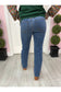 Kelsey High Rise Ankle Flare Jeans