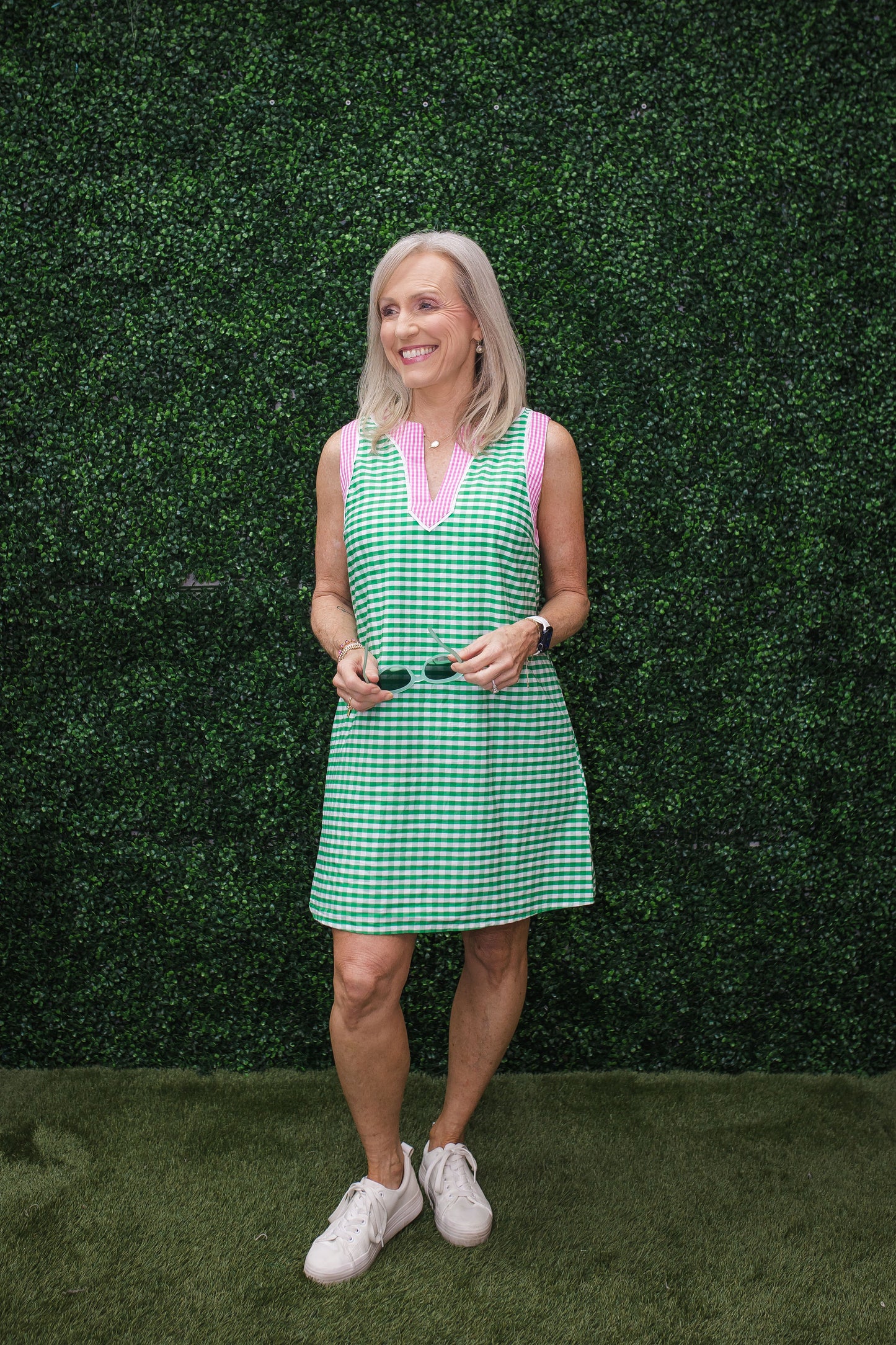 Morgan Gingham Dress