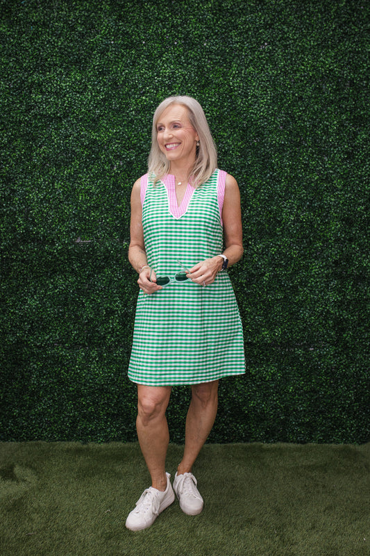 Morgan Gingham Dress