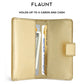 Gold Faux Leather MagSafe Wallet