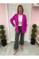 Flare Crop Polka Dot Pants