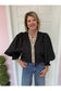 Shannon Leopard Trim Top