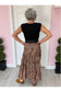 Cory Leopard Skirt Dress