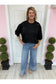Black Sequin Bat Sweatshirt