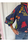 Carolina Midnight Floral Blouse